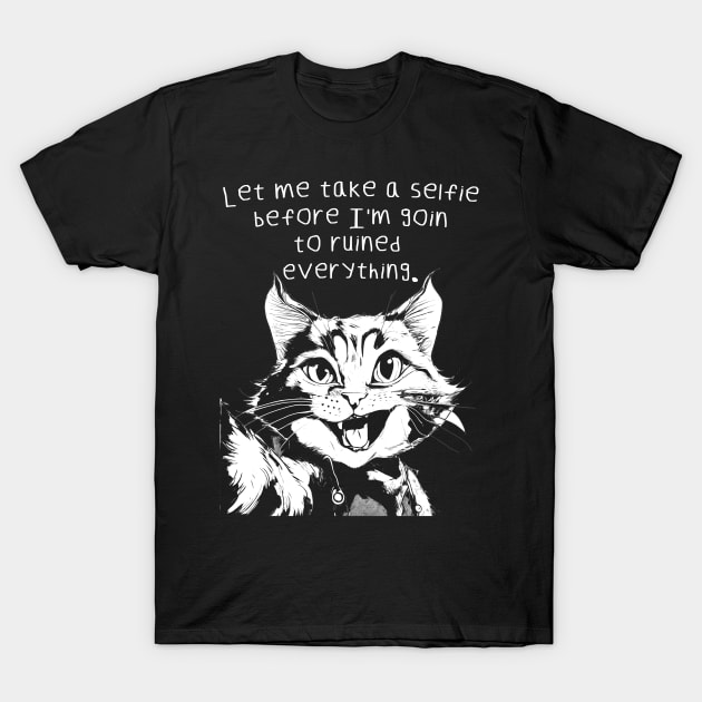 Selfie before Chaos T-Shirt by mckirbz